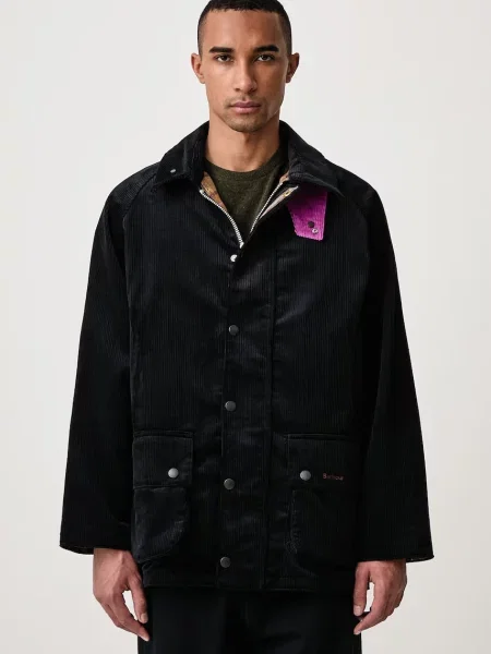 Barbour x PAUL SMITH jachetă din catifea reiată pentru bărbați