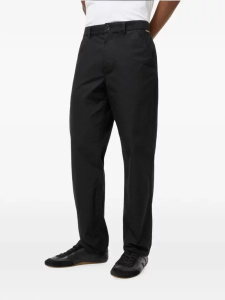 Pantaloni chino Burberry negru
