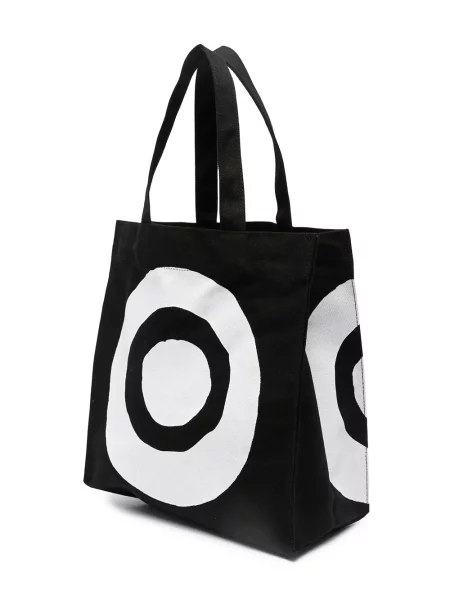 Geantă shopper 10 Corso Como cu imagine negru