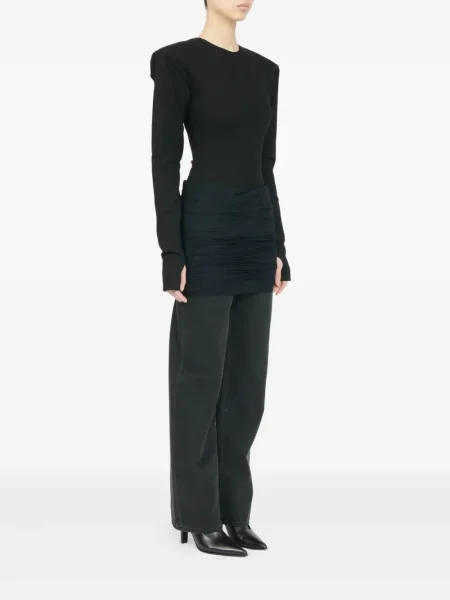 Blugi Mm6 Maison Margiela negru