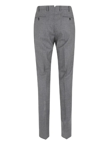 Pantaloni Incotex în carouri gri