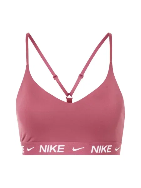 NIKE Sutien sport INDY magenta alb