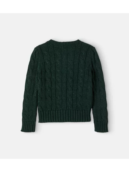 Gyerek kardigán Polo Ralph Lauren zöld