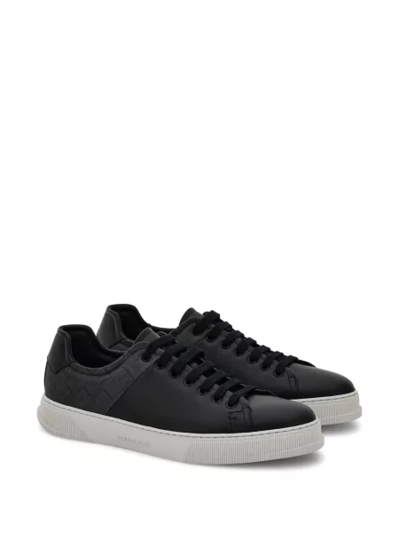 Sneakerși Ferragamo negru