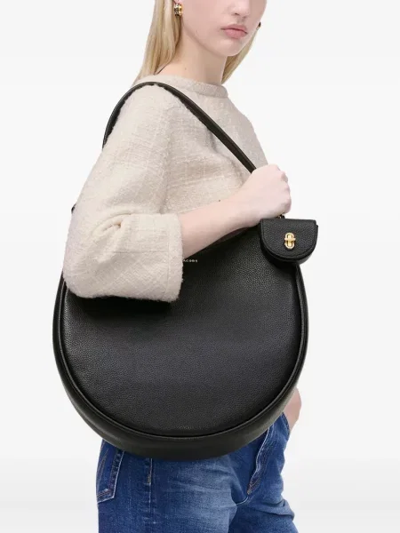 Geanta de piele Marc Jacobs din piele negru