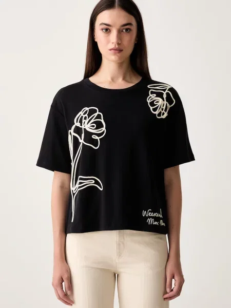 Weekend Max Mara tricou pentru femei din WKDSALA negru
