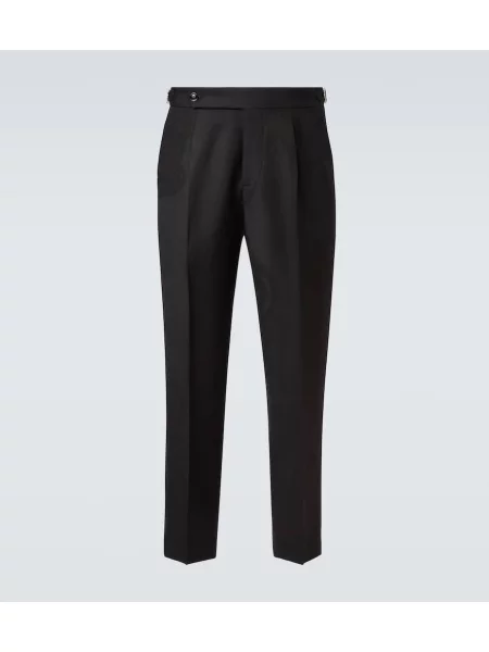 Costum Brunello Cucinelli de lână de costum negru