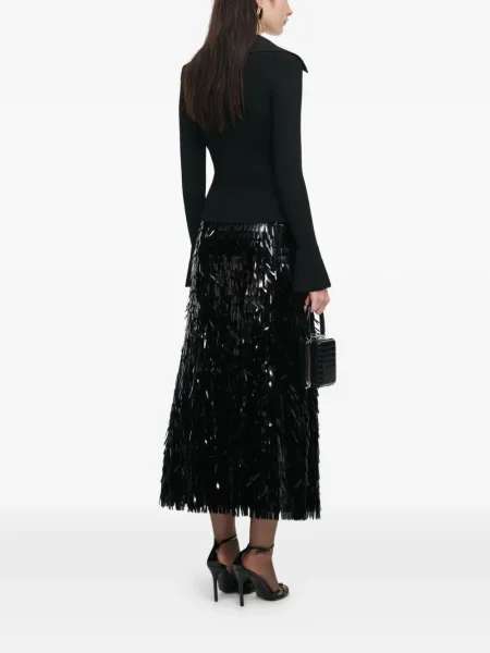 Cardigan Self-portrait negru