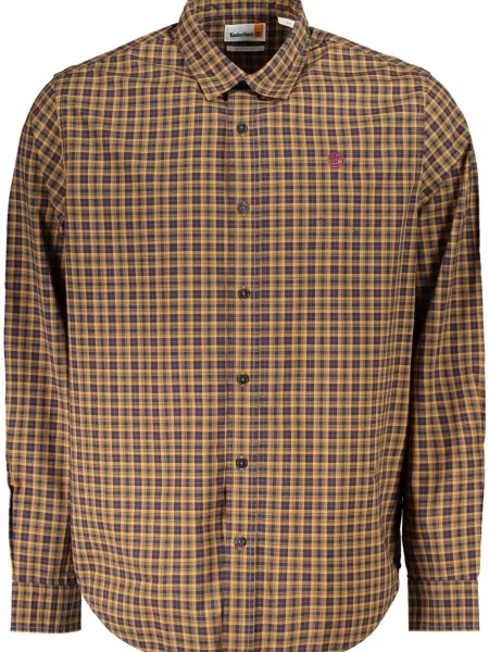 Dlouhá košile Timberland s dlouhými rukávy žlutá