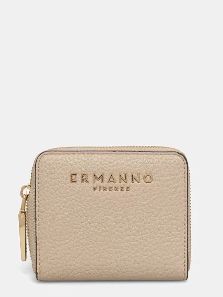 ERMANNO Firenze portfel beżowy