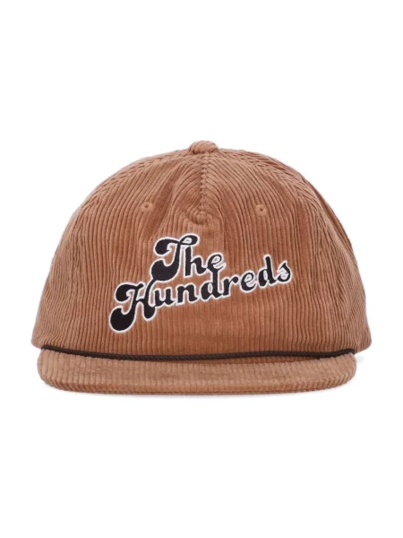 Czapka z daszkiem The Hundreds brązowa