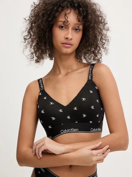 Calvin Klein Underwear braletka s bavlnou černá