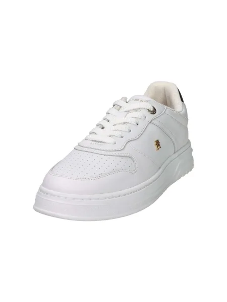Tommy Hilfiger Sneakersy Th Sporty Cupsole Corp biela
