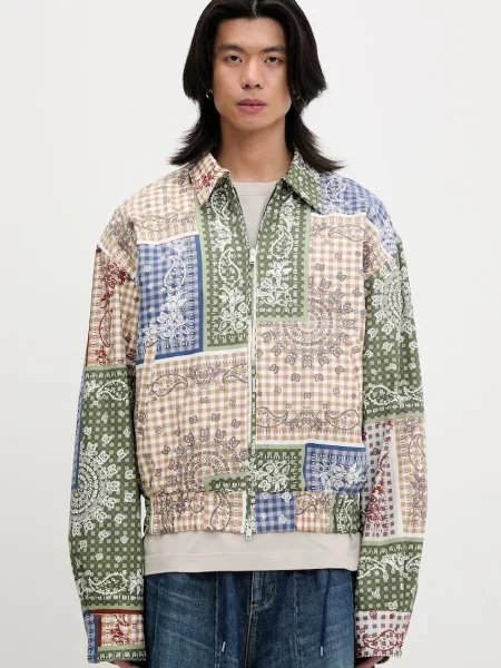 RHUDE geacă Bandana de tranziție verde