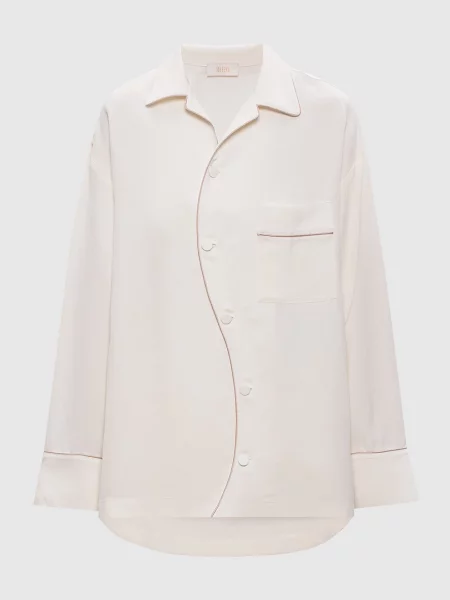 Сорочка Cody з льоном Ssheena бежева