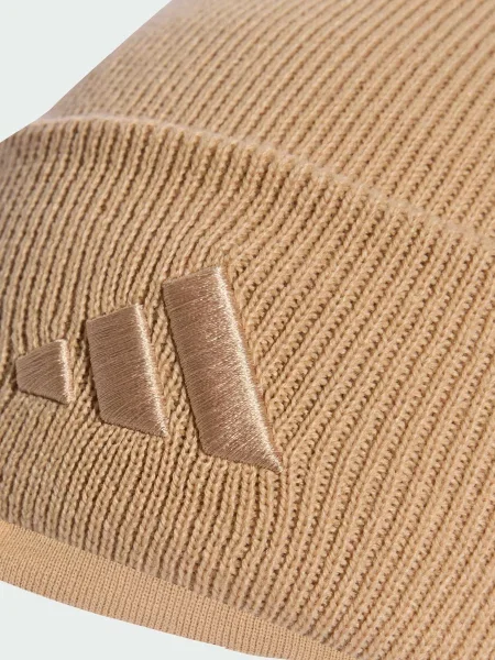 Шапка Adidas бежевая