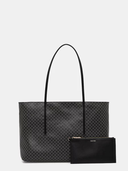 Calvin Klein torebka brązowy czarna