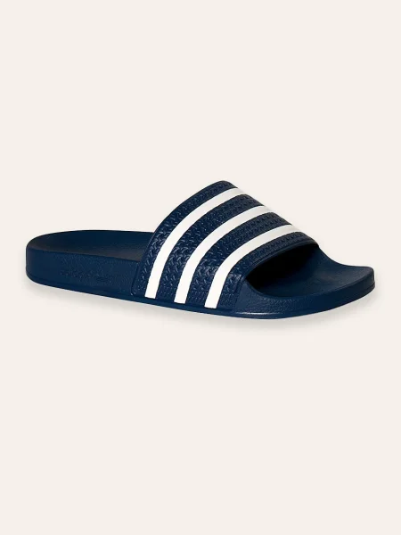 ADIDAS ORIGINALS Saboți Adilette bleumarin alb