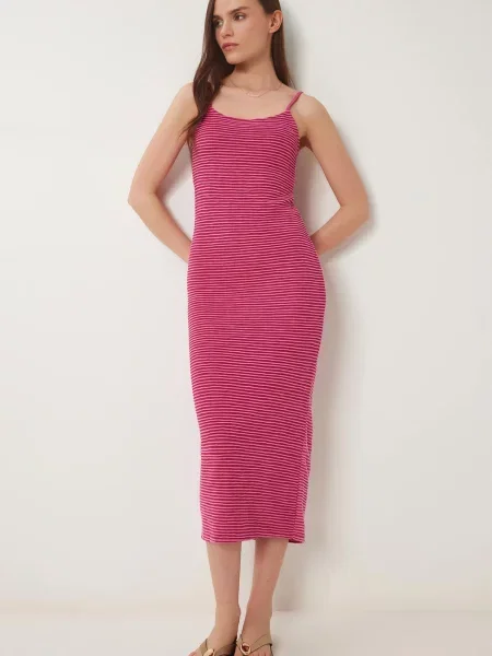 Happiness İstanbul Rochie pitaya / închis roz