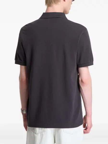 Tricou polo Fred Perry cu imagine gri