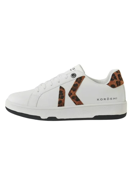Sneakerși Koroshi alb