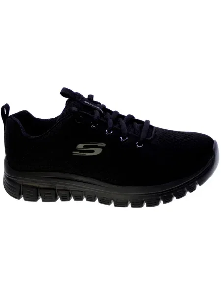 Félcipő Skechers fekete