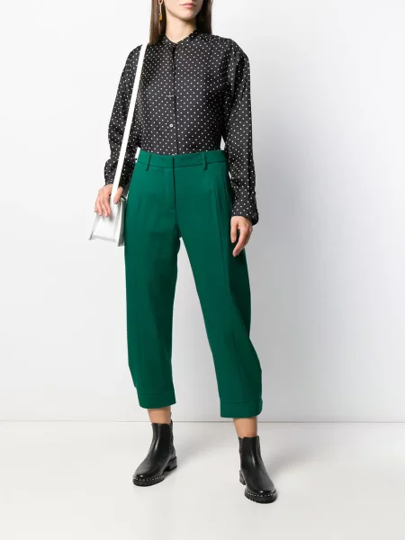 Cropp pantaloni Alberto Biani verde