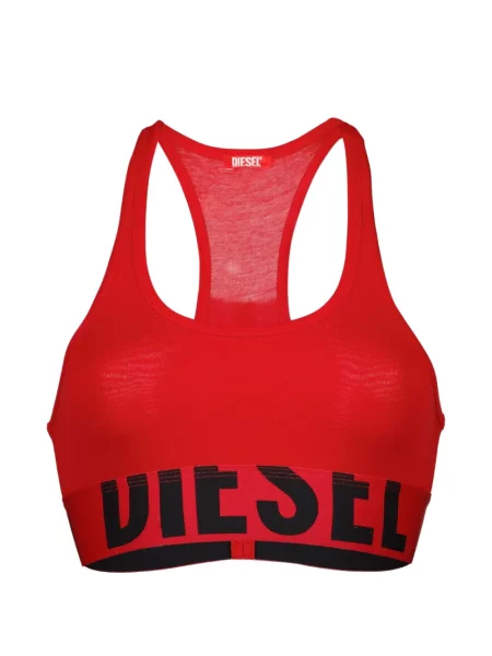 Sutien sport Diesel cu imagine roșu