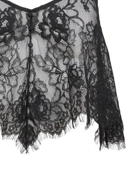 Maiou Fleur Du Mal din dantelă negru