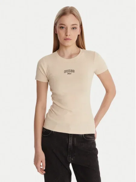 Guess Jeans Tricou bej