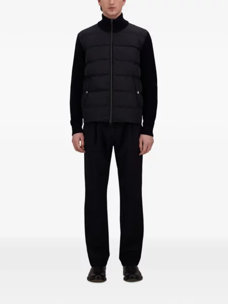 Cardigan Herno tricotate albastru