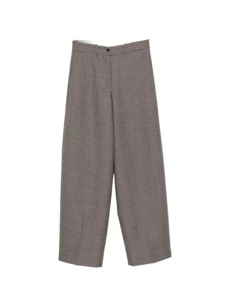 Παντελόνι Nine In The Morning houndstooth καφέ