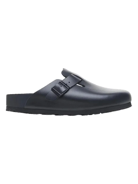 Papuci tip mules Birkenstock negru