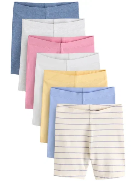 Next Pantaloni albastru marin / gri amestecat / roz alb