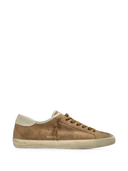 Sneakerși Golden Goose zdrențuiți maro