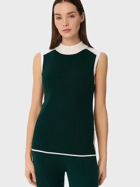 Вовняний жилет Marc&andre зелений