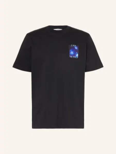 Casablanca T-Shirt schwarz czarna