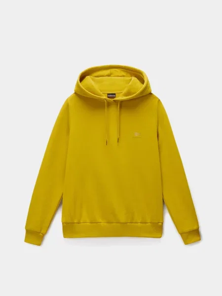 Худі Napapijri бавовна/поліестер жовтий