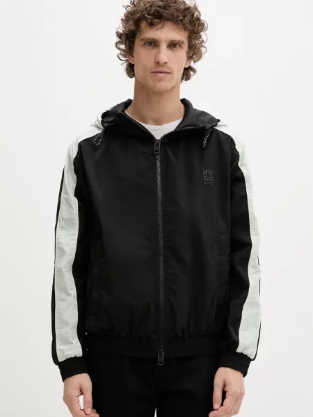 HUGO geacă de tranziție pentru bărbați negru