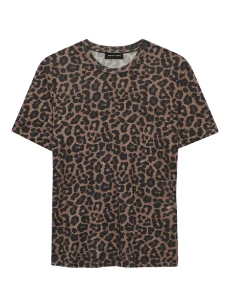 Tricou Anine Bing cu imagine cu model leopard maro