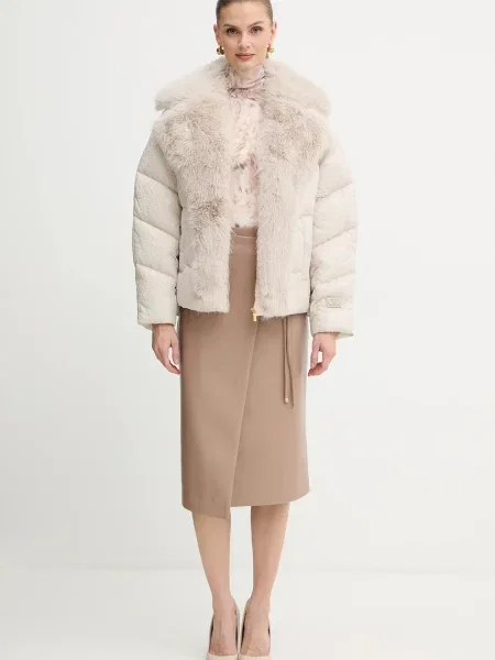 Marciano Guess spódnica GLADYS midi ołówkowa beżowy