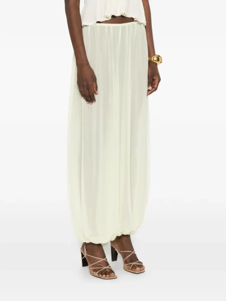 Pantaloni The Frankie Shop galben