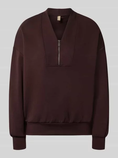Bluza o kroju relaxed fit z mieszanki modalu model BANU' Soyaconcept