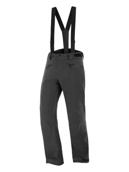 Pantaloni de schi Salomon negru