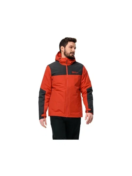 Geacă Jack Wolfskin portocaliu