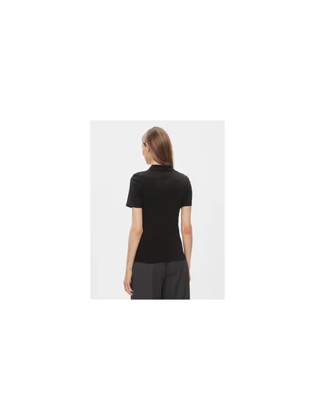 Tommy Hilfiger Pólóing Slim Fit fekete