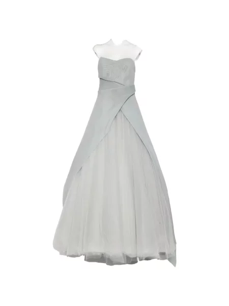 Rochie Monique Lhuillier plasă fără bretele verde