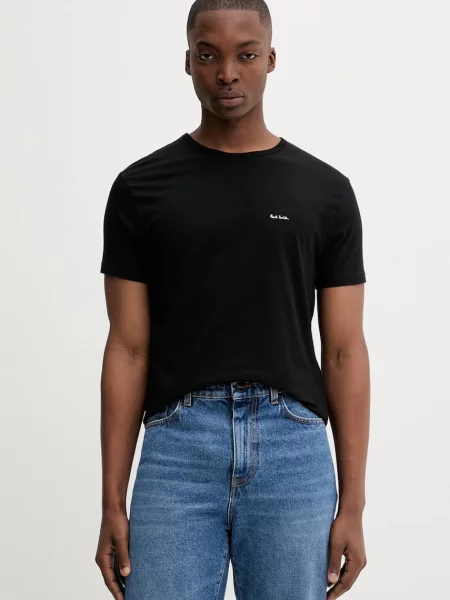 Paul Smith tricou basic bărbătesc din pachet de 3 negru
