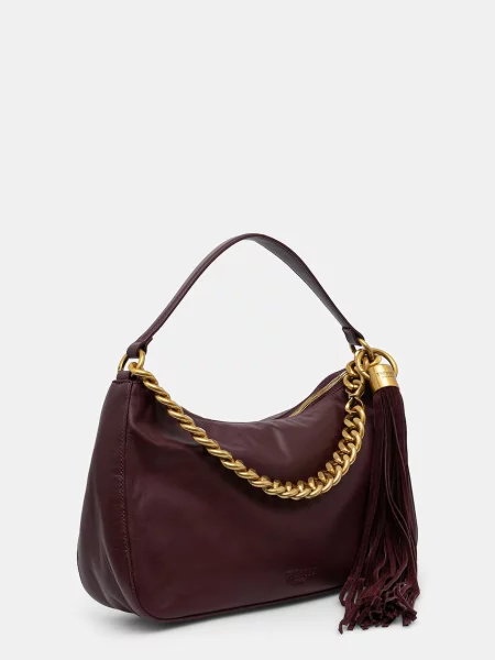 Geanta hobo Twinset din piele
