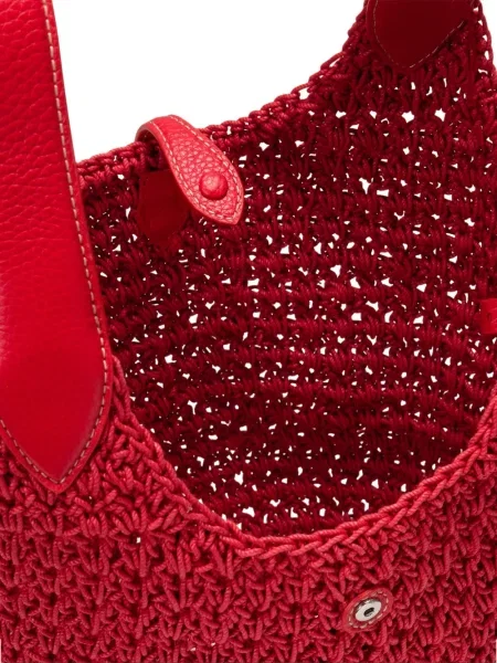 Șosete Polo Ralph Lauren de in cu broderie în carouri roșu